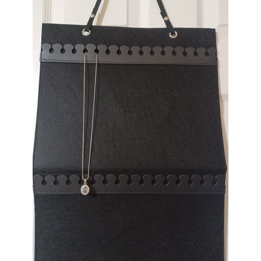 Hanging Necklace Holder - Black Jewelry Organizer, NWT - Picture 5 of 5